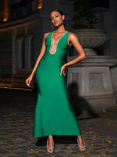 Merryn Plunge Bandage Maxi Dress