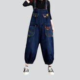 Y2k baggy women's jeans jumpsuit