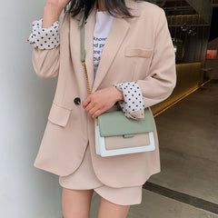 Monika Flap Chain Crossbody Bag