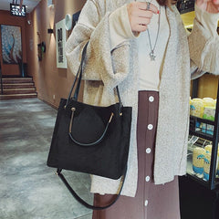 Kavaya Suede Shoulder Bag