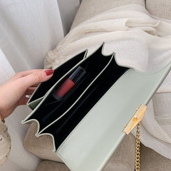 Pango Flap Chain Square Crossbody Bag