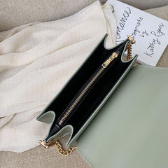 Lottie Metal Decor Two Tone Crossbody Bag