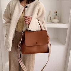 Jaline Faux Leather Shoulder Bag