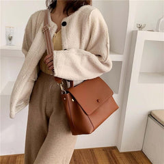Jaline Faux Leather Shoulder Bag