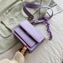 Genova Chain Design Shoulder Bag