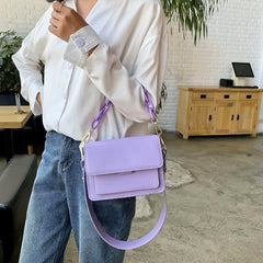 Genova Chain Design Shoulder Bag
