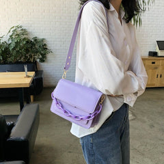 Genova Chain Design Shoulder Bag