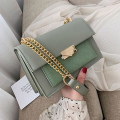 Pango Flap Chain Square Crossbody Bag