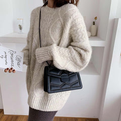 Floria Rivet Chain Crossbody Bag