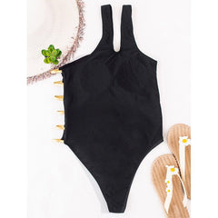 Monika One Shoulder One-Piece Swimsuit