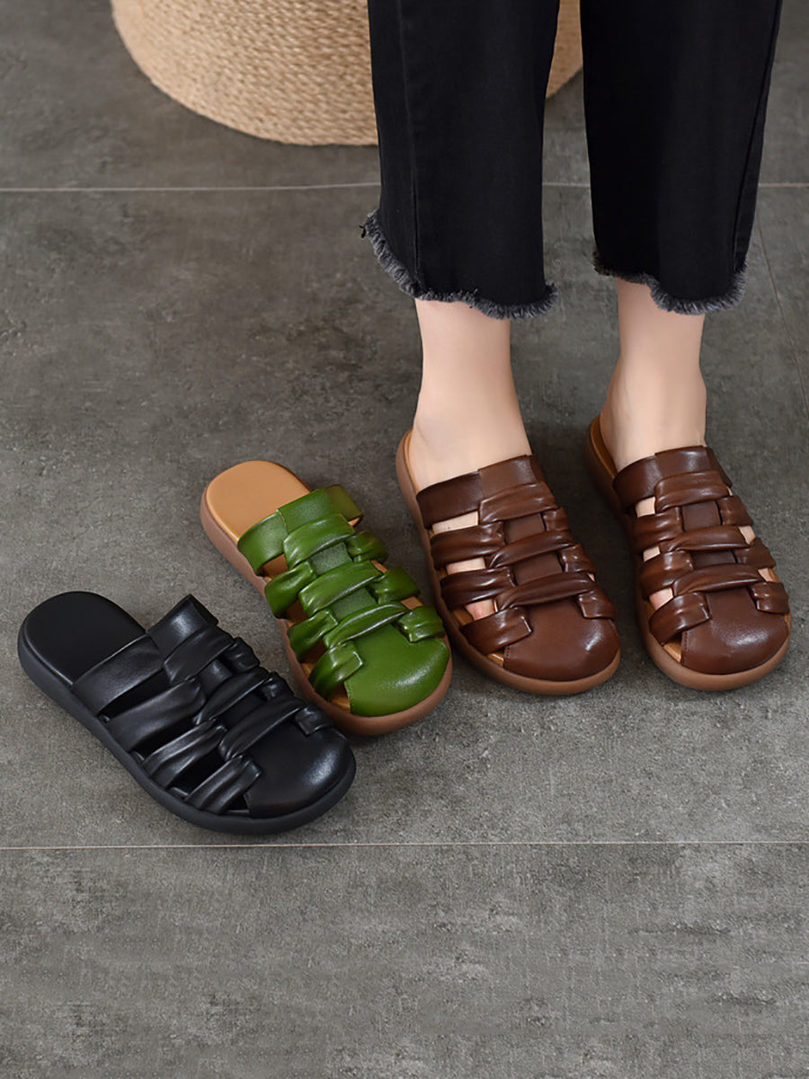 Casual Sandals Genuine Leather