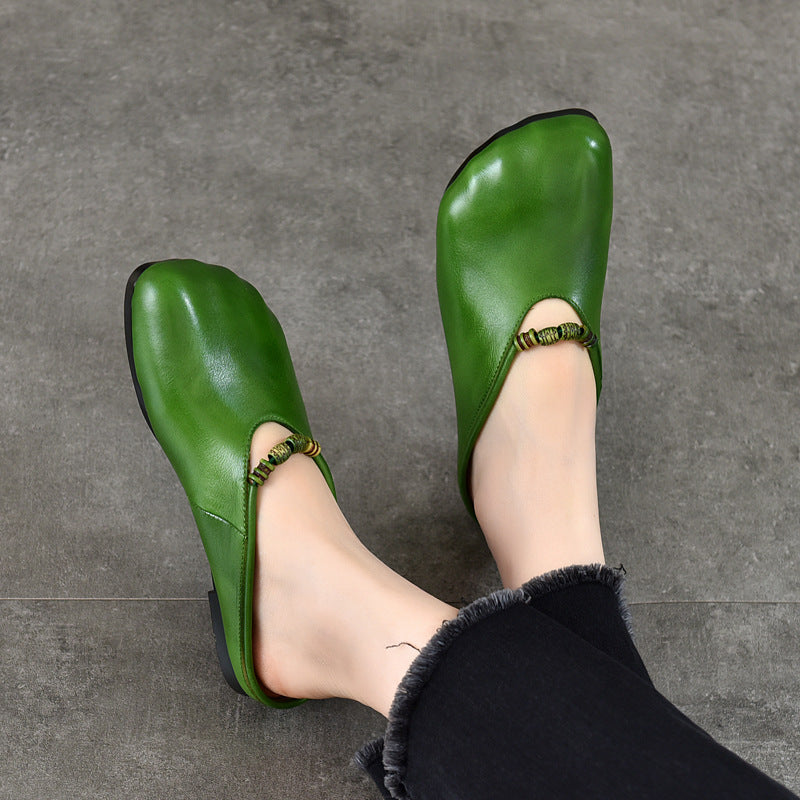Vintage Leather Soft Sandals