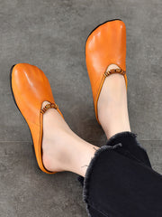 Vintage Leather Soft Sandals