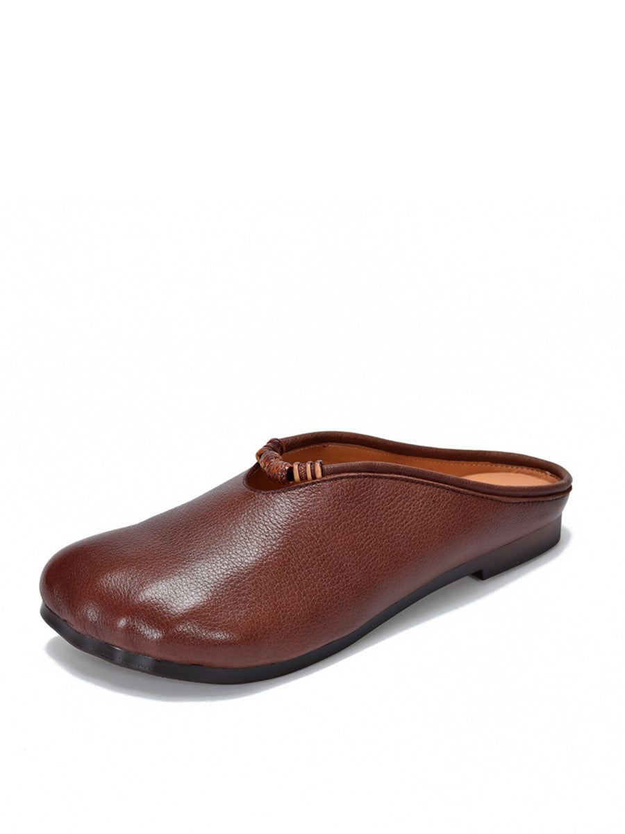 Vintage Leather Soft Sandals