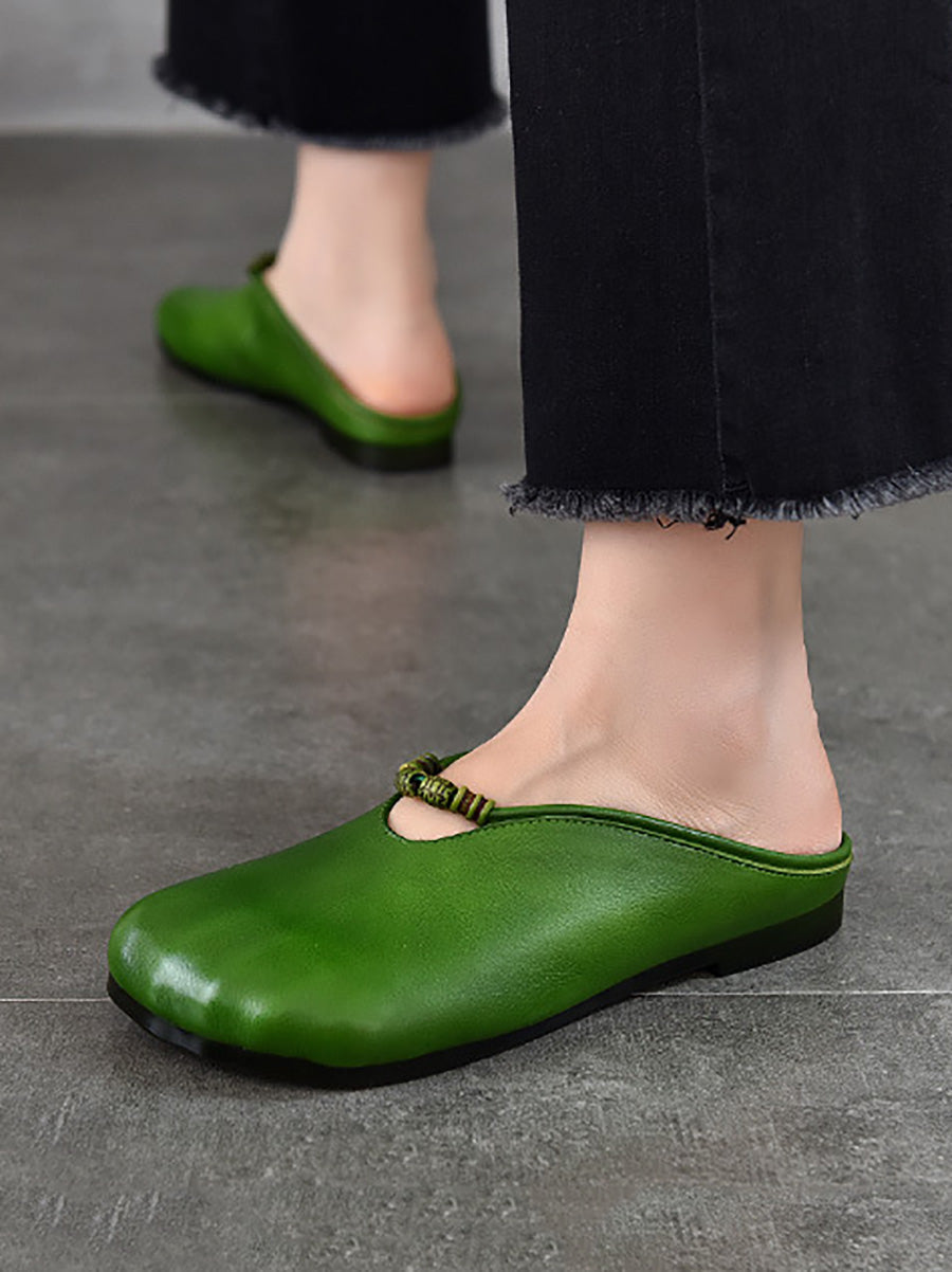 Vintage Leather Soft Sandals