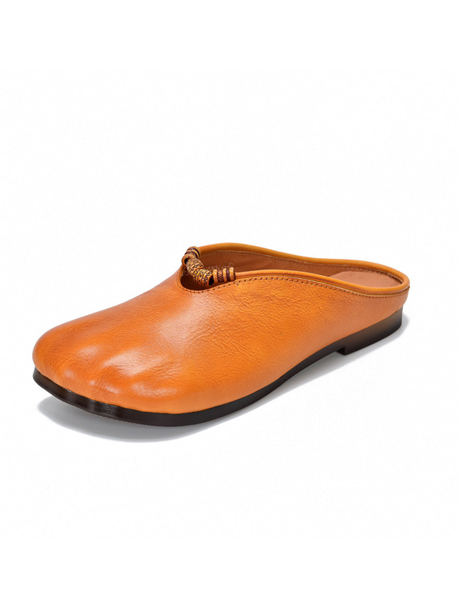 Vintage Leather Soft Sandals