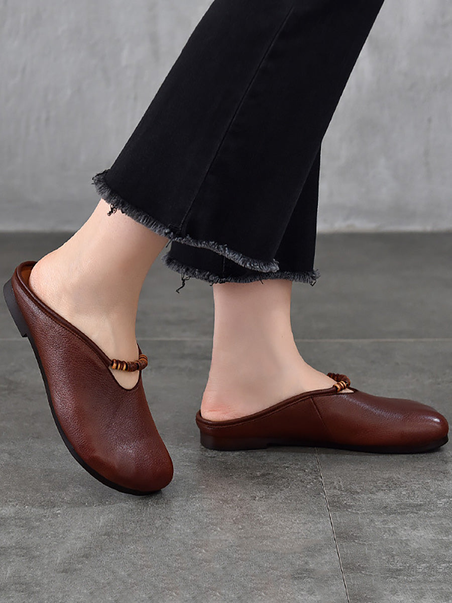 Vintage Leather Soft Sandals