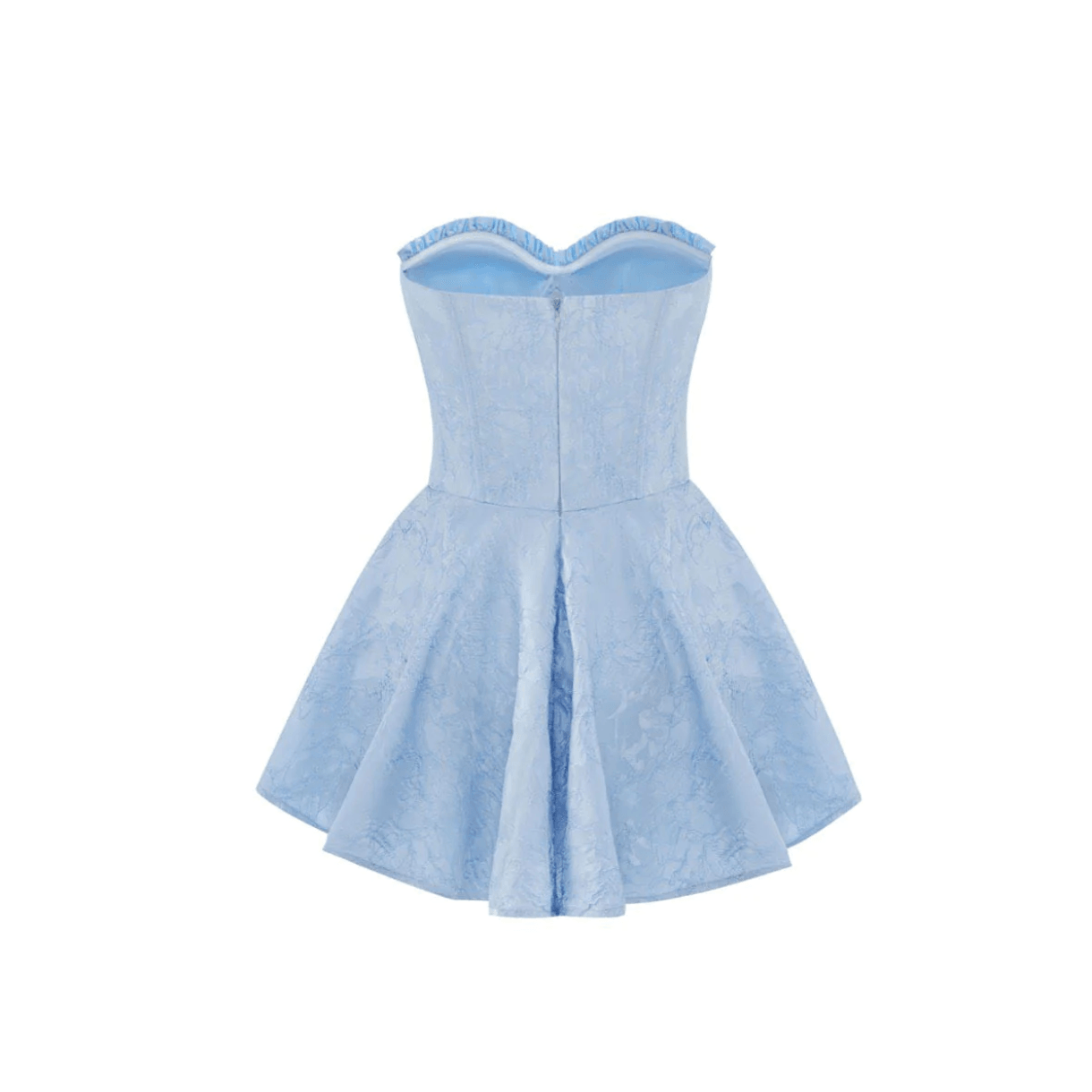 Satin-Korsett-Minikleid für das Abschlusswochenende