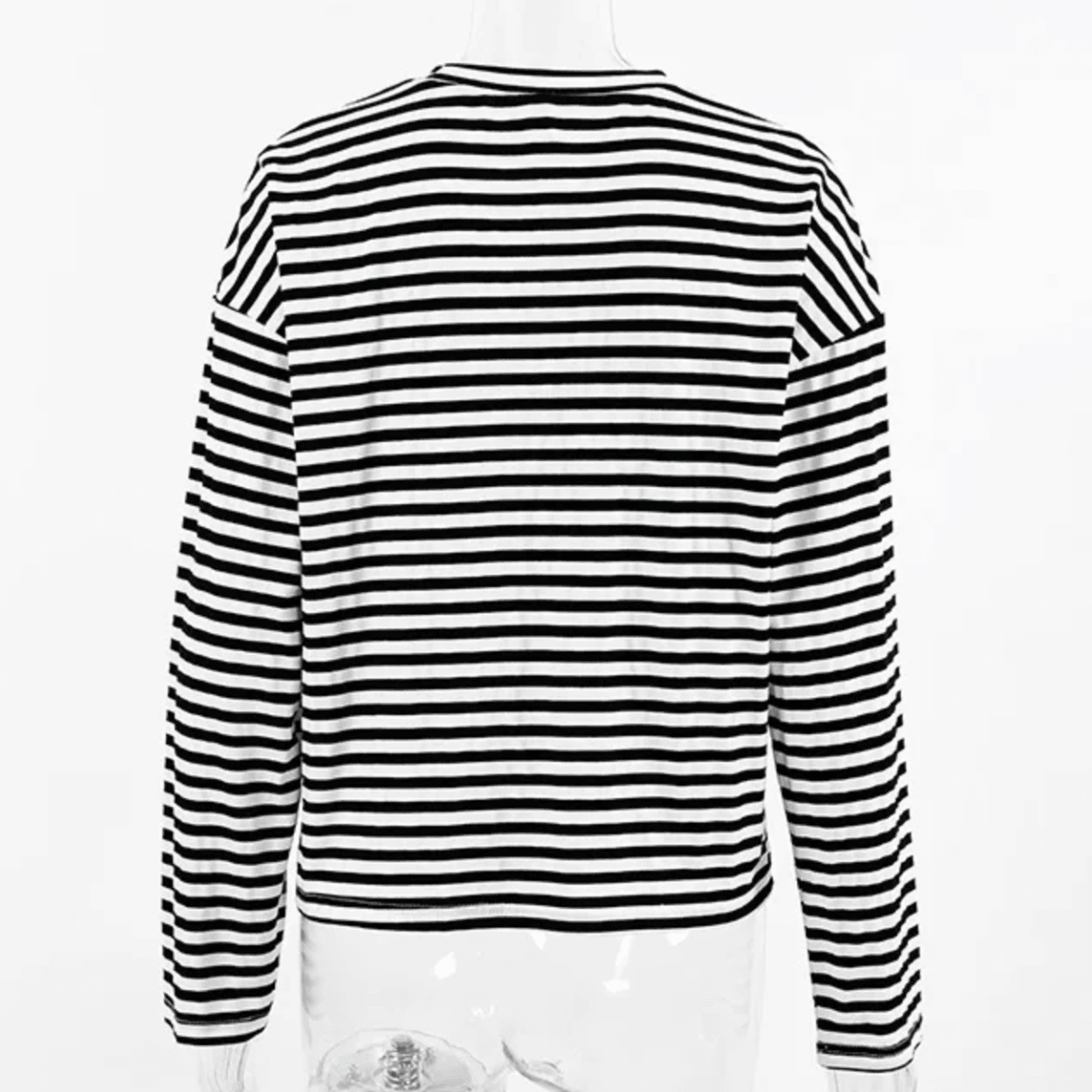 Formal Choice Striped Long Sleeve Top