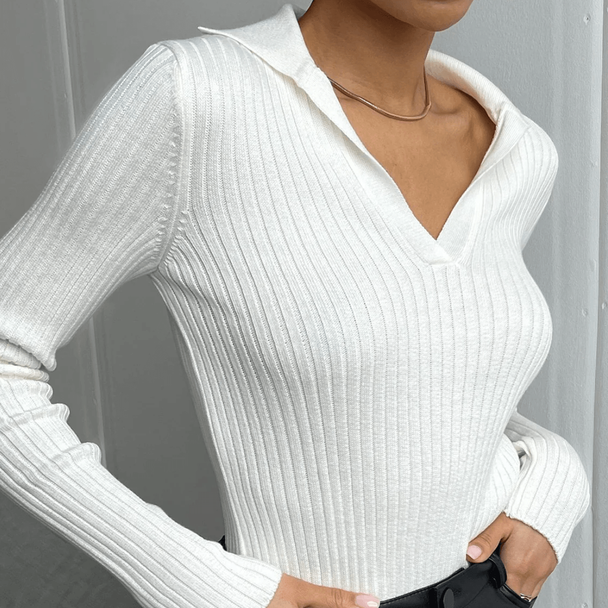 Gemma Loves Long Sleeve Knitted Top