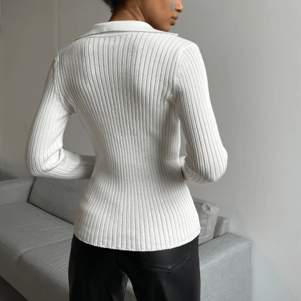 Gemma Loves – Langärmliges Strickoberteil