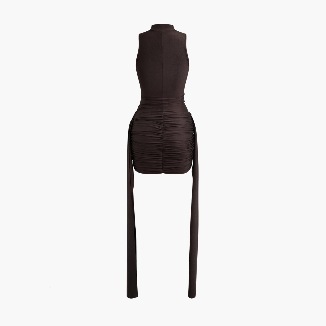 Vestido mini de cuello alto Miami After Dark