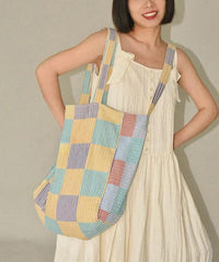 Vacation Large Capacity Canvas Shoulder Crossbody Bag