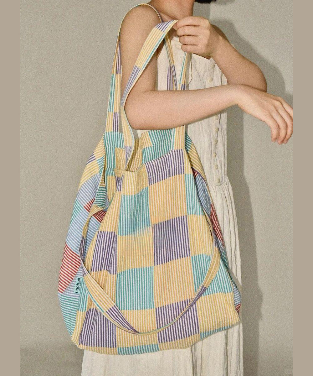 Vacation Large Capacity Canvas Shoulder Crossbody Bag