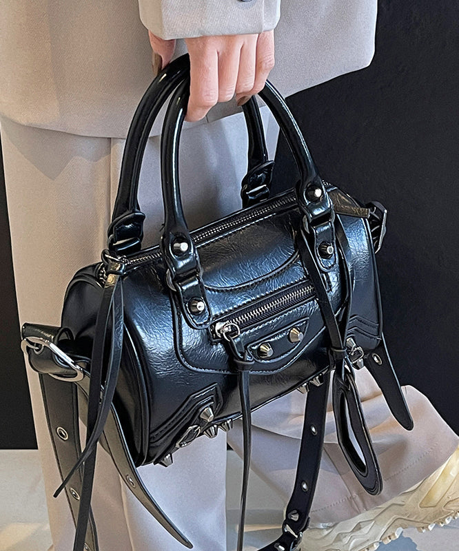 Beige Bag Tote Original Leather Design Faux Crossbody