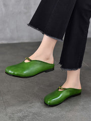 Vintage Leather Soft Sandals