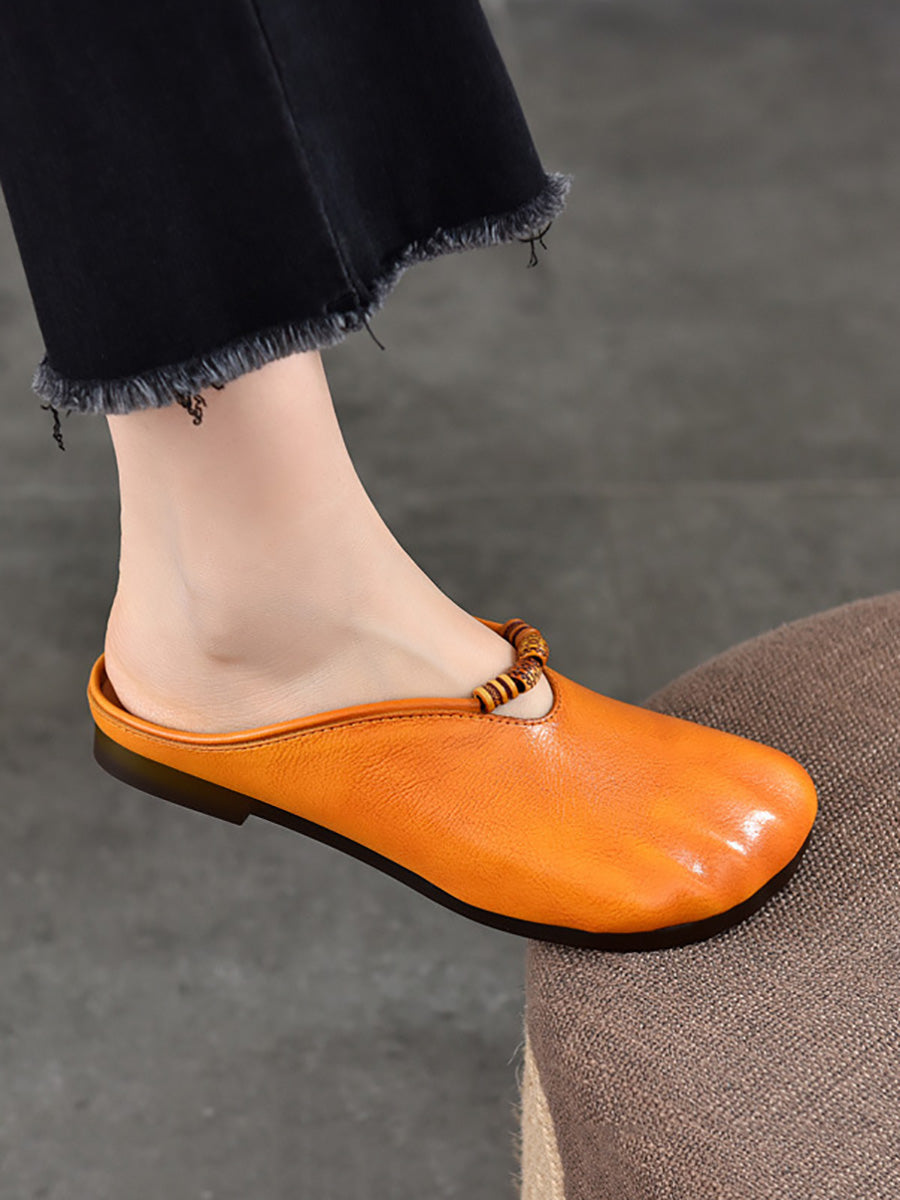 Vintage Leather Soft Sandals