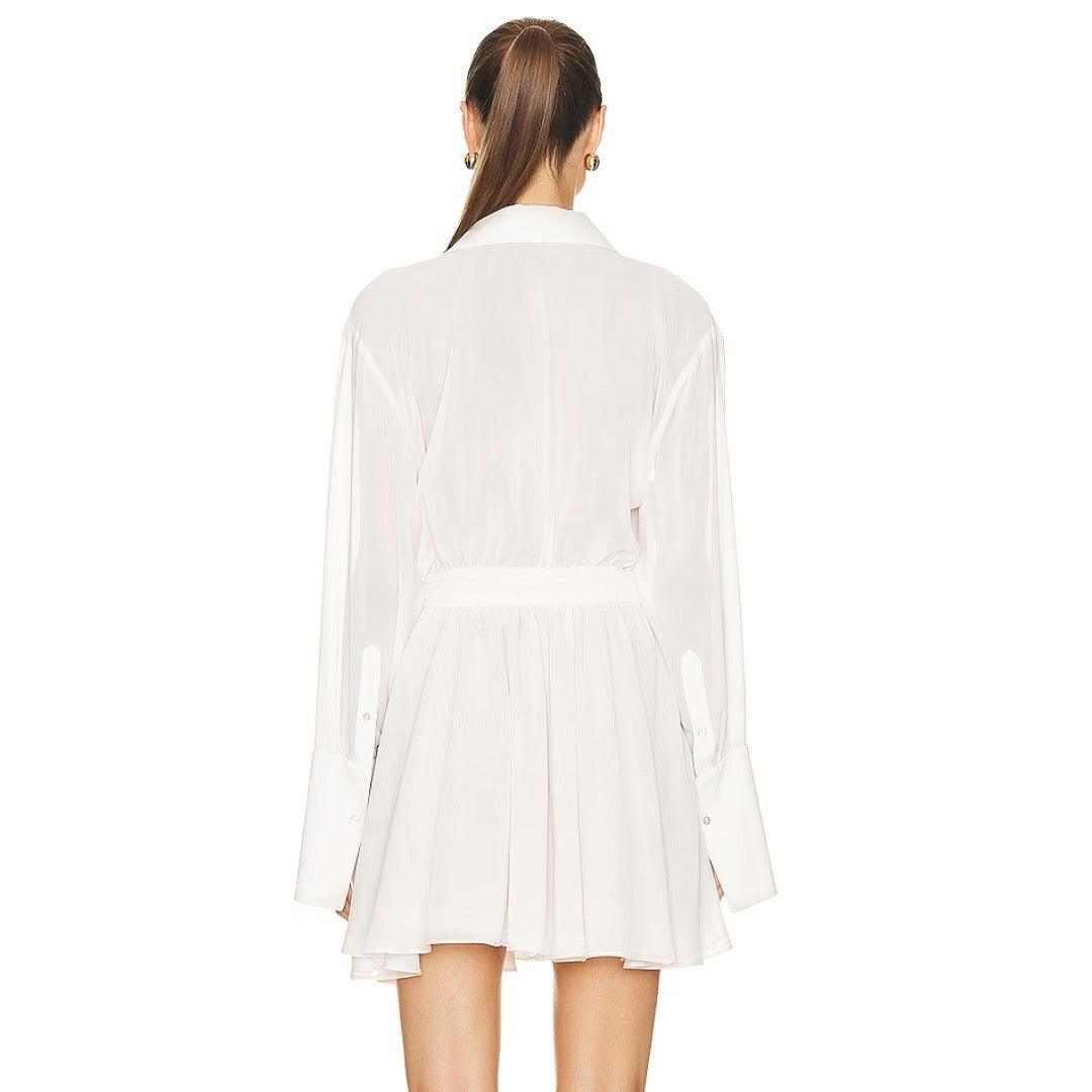 Girls Trip Sheer Shirt Mini Dress