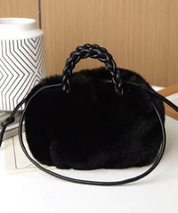Folded Bag Single Shoulder Crossbody Fashion Coffee