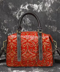 Embossed Vintage Silver Crossbody Bag Handmade