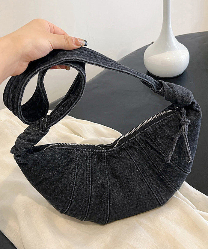 Japanese Blue Bag Versatile Light Denim Hobo New