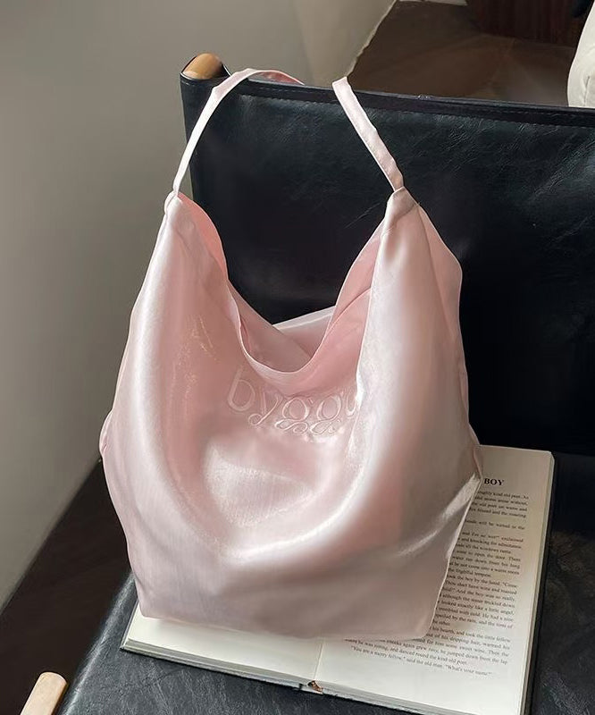 Bags Large Embroidered Capacity Shoulder Pink New