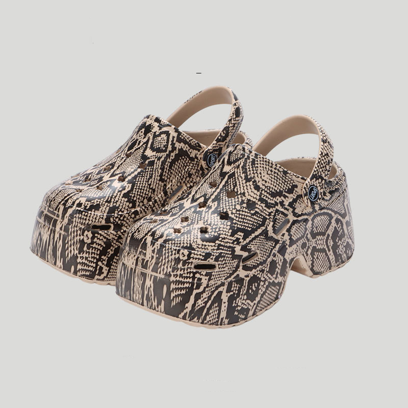 Casual Thick Sole Hole Sandals