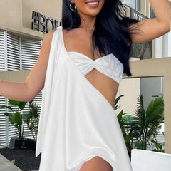 Off-Shoulder Party Evening Gown Dress