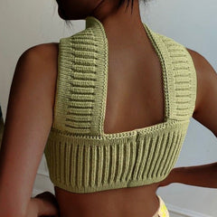 Lorelei Gestricktes Kaschmir-Tanktop