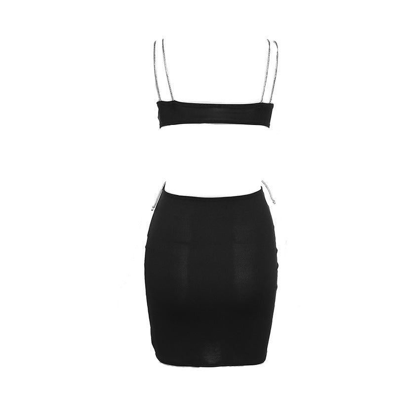 Akira Diamond Strap Mini Dress