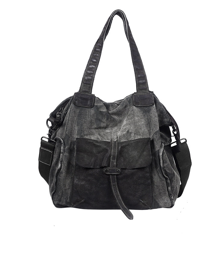 Large Capacity Travel Canvas Crossbody Bag
