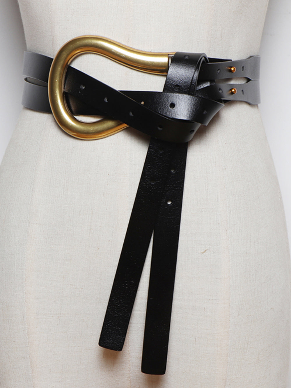 U Leather Belt