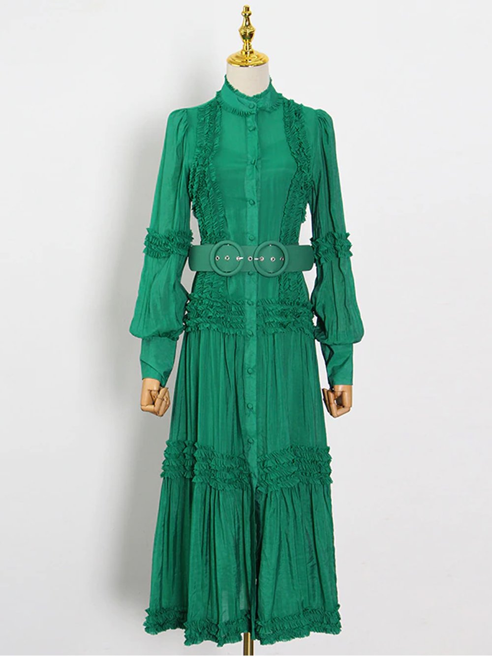 JADE Maxi Dress in Green