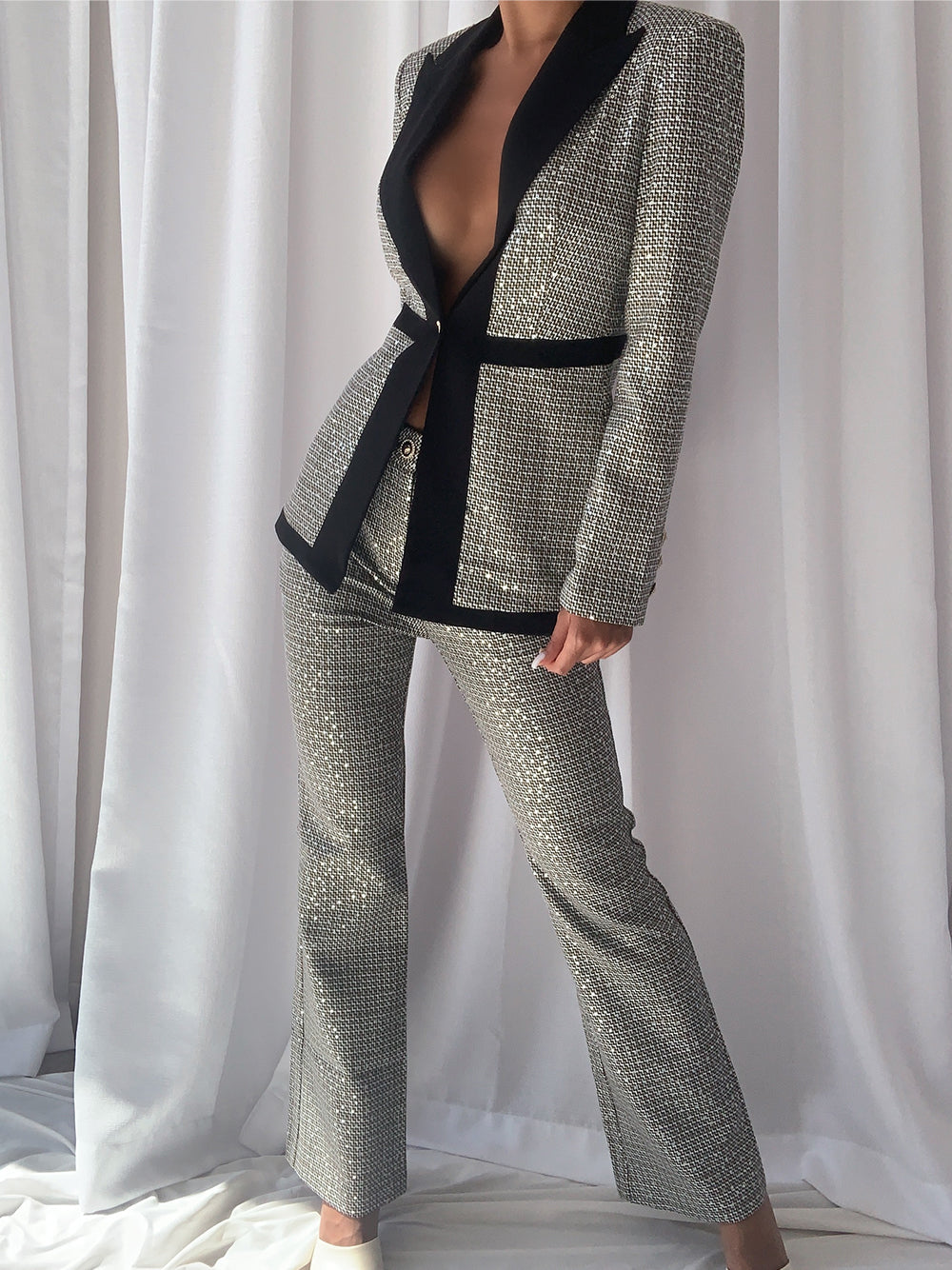 Conjunto de blazer y pantalón CHIRA