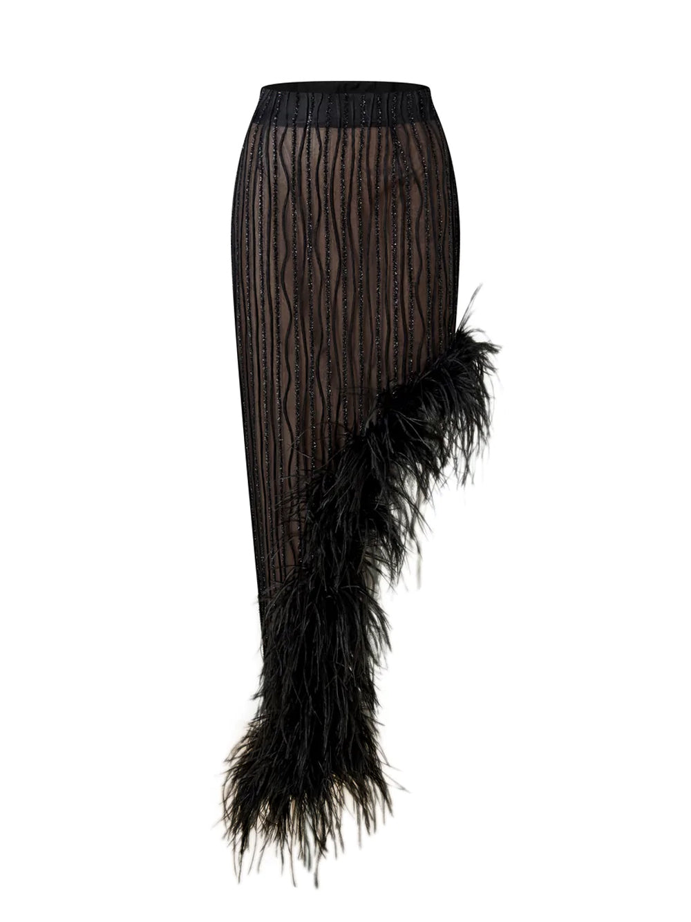 SIA Feathers Skirt