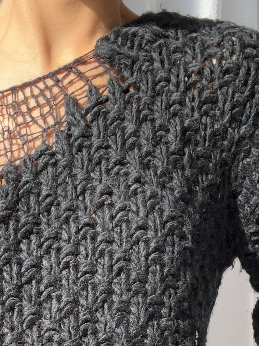 INNEA Knit Sweater in Black