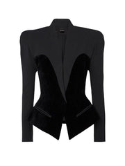 Blazer ajustado con corte bustier NEITH