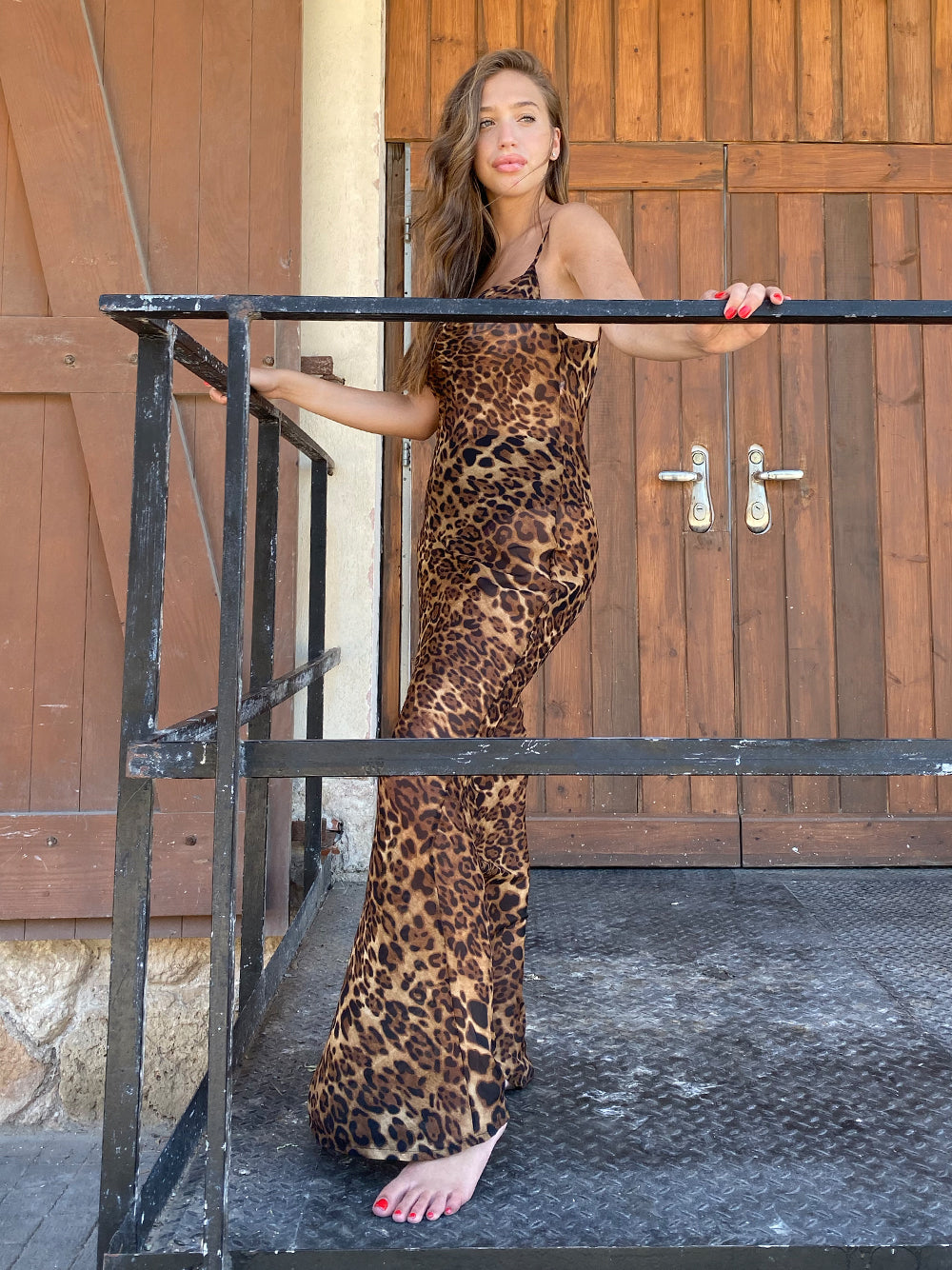 Vestido de leopardo CATALINA