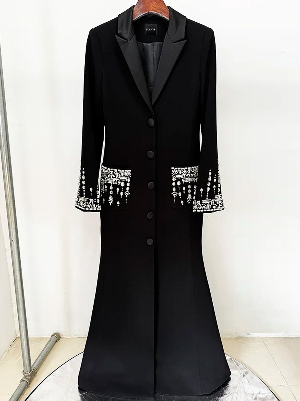 KIAA Blazer-Maxikleid