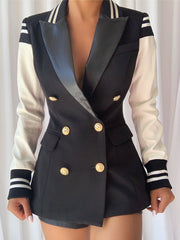 Fitted Stripe Detail Jacket